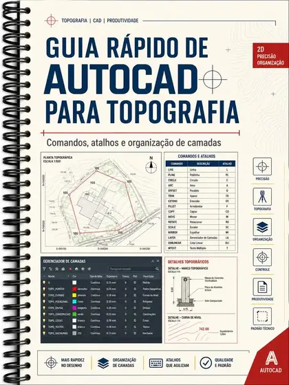 Guia Rápido de AutoCAD para Topografia em PDF