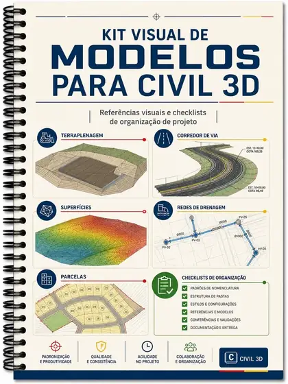 Kit Visual de Modelos para Civil 3D em PDF