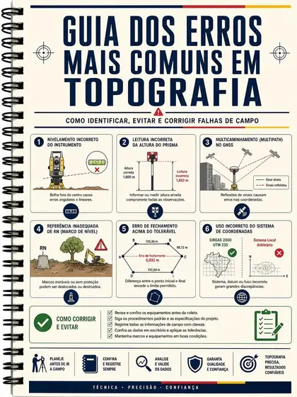 Guia dos Erros Mais Comuns em Topografia em PDF