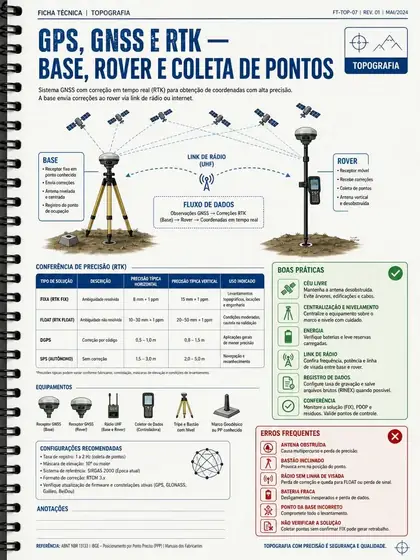 Ficha de GPS, GNSS e RTK