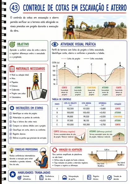 Ficha prática de topografia